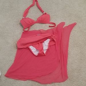 Venus Goddess bikini set with pareo